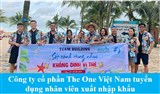 The One Việt Nam tuyển dụng nhân viên xuất nhập khẩu
